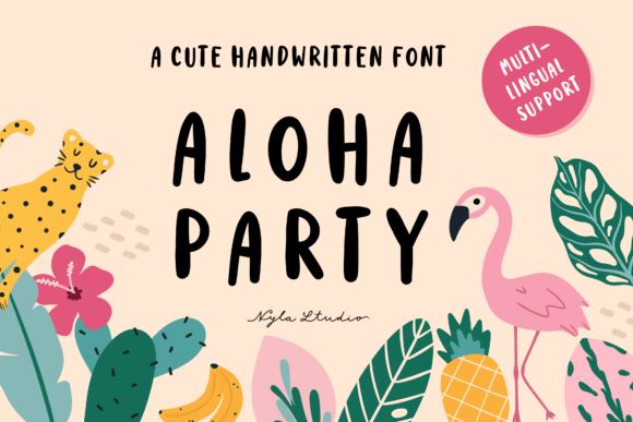Aloha Party: The Handwritten Font That Brings Summer Energy to Your Designs