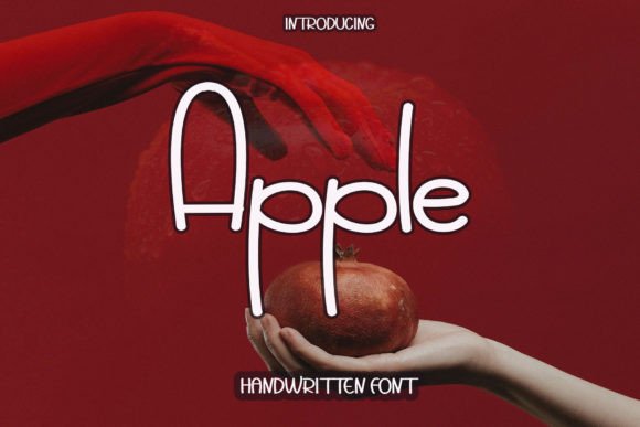 Apple: A Neat and Beautiful Handwritten Font for Stunning Design
