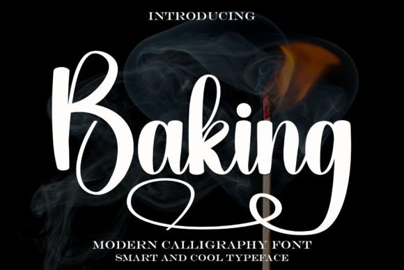 Baking: Elegant Handwritten Typography, Refined