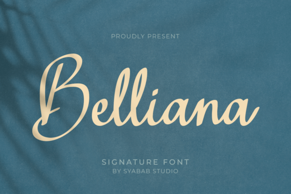 Belliana: A Handwritten Script Font Built for Authentic Expression