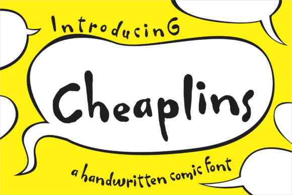 Cheaplins: A Font That Speaks to Creativity and Strategy
