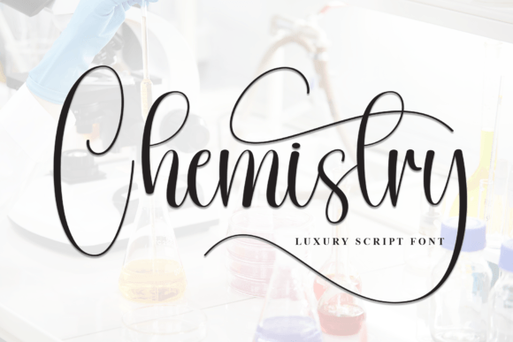 Chemistry: A Handwritten Font with Elegant Charm