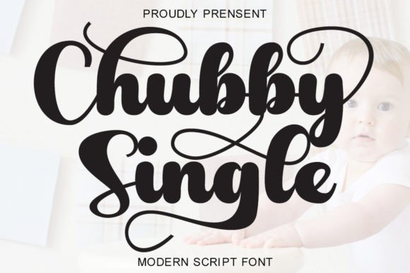 Chubby Single: A Handwritten Font That Feels Like a Warm Conversation