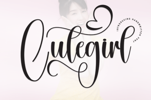 Cutegirl: A Graceful Handwritten Font for Warm, Sophisticated Typography