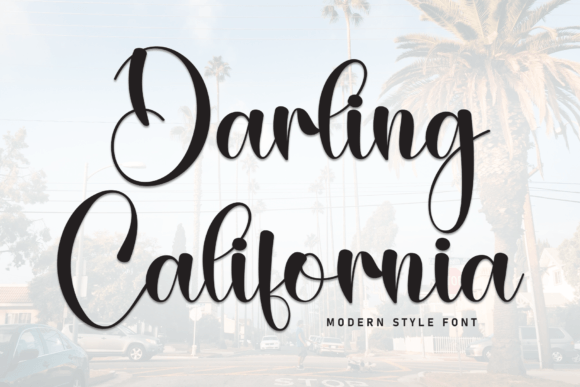 Darling California: A Handwritten Font That Brings Warmth, Personality, and Clarity to Real-World Design Projects