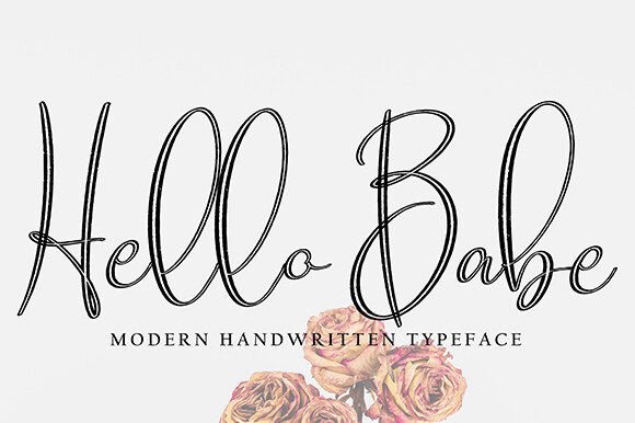 Discover the Beauty of Hello Babe Font