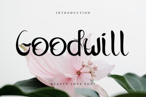 Goodwill: A Trendy Font That’s Changing the Game
