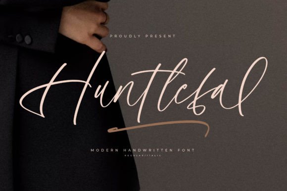 Huntlefal: A Timeless Handwritten Font for Modern Design