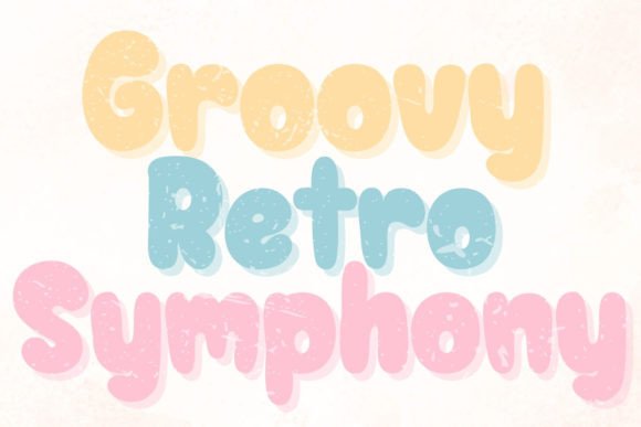 Introducing Groovy Retro Symphony: Where Nostalgia Meets Timeless Typography