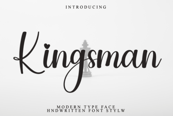 Kingsman: The Handwritten Elegance That Elevates Every Design