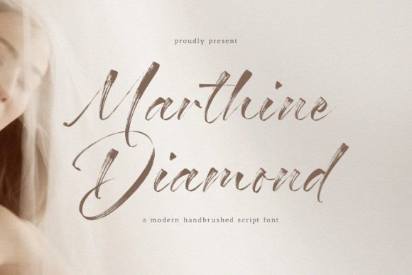 Marthine Diamond: A Handwritten Font That Blends Class and Modernity